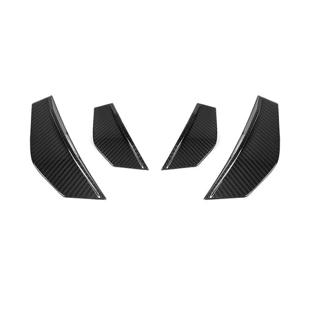 SooQoo BMW F87 M2 Front Canards In Gloss Carbon Fibre