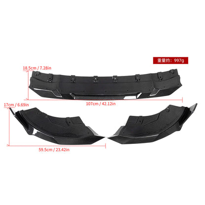 SOOQOO BMW G42 Prepreg Carbon Fiber Front Lip