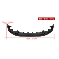 SOOQOO BMW iX3 Carbon Fiber Front Lip
