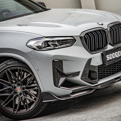 SOOQOO BMW X3M F97 X4M F98 LCI Carbon Fiber Front Side Ven