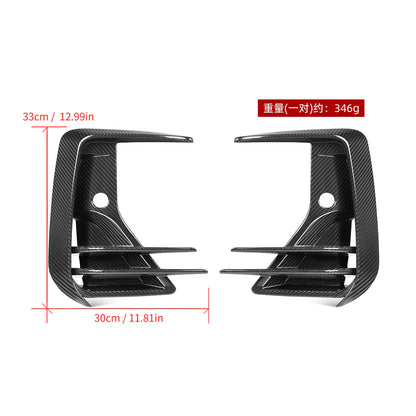 SOOQOO BMW iX3 / X3 G01 / X4 G02 LCI Carbon Fiber Side Vent
