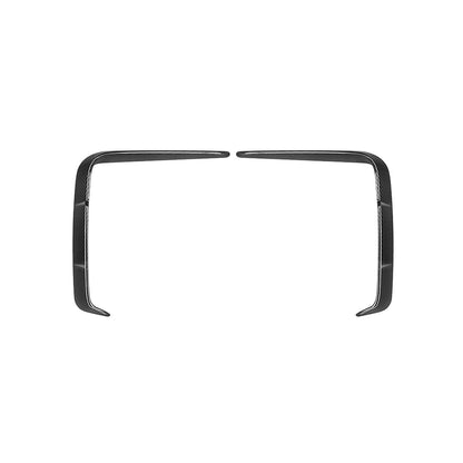 SooQoo BMW G22 G23 4 Series Front & Rear Bumper Inserts In Gloss Carbon Fibre