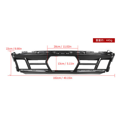 SOOQOO BMW X5 G05 LCI Carbon Fiber Front Centre Trim