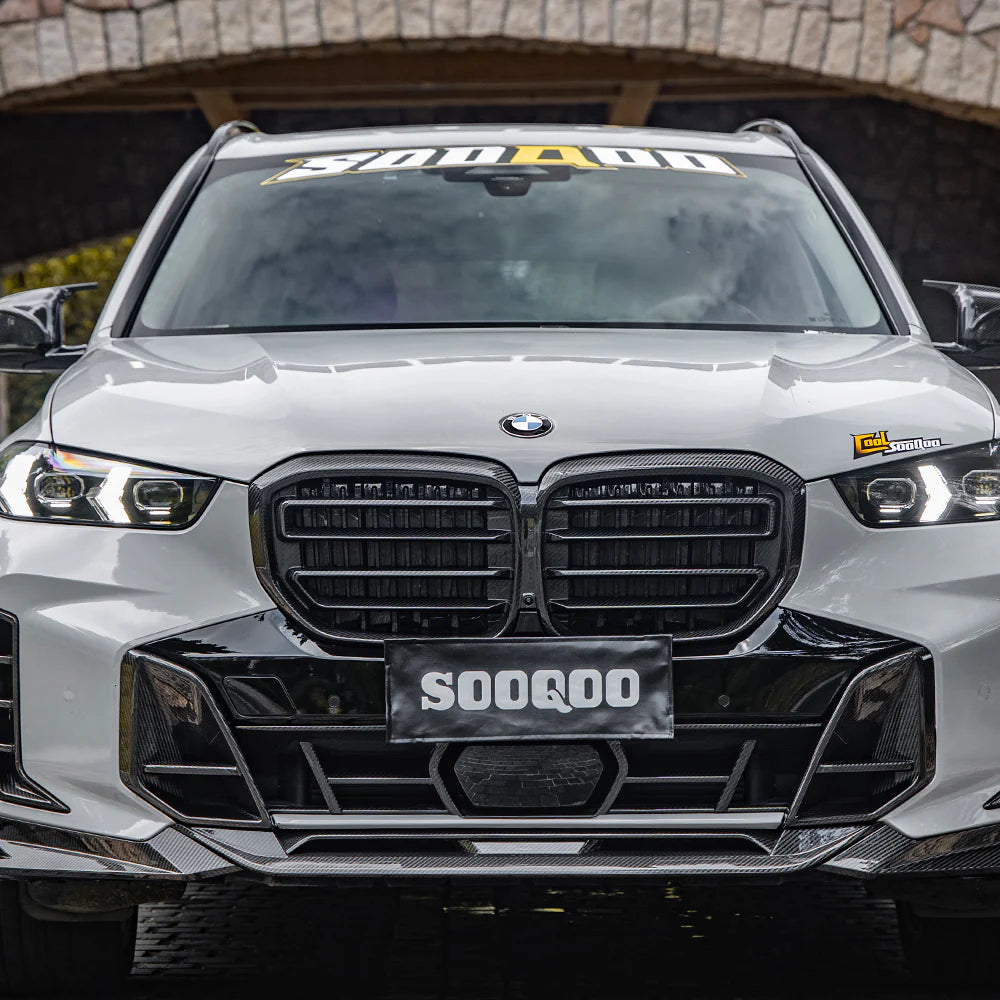 SOOQOO BMW X5 G05 LCI Carbon Fiber Front Centre Trim