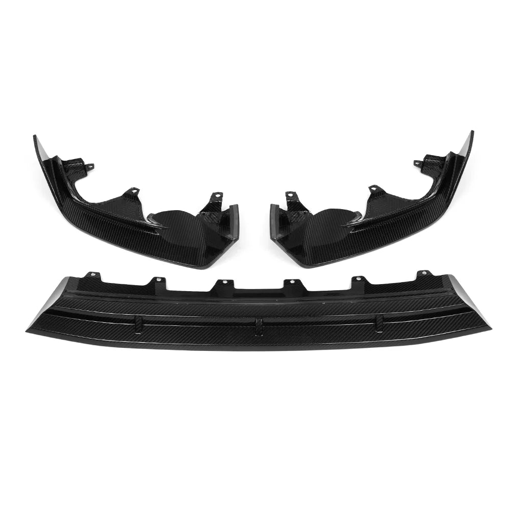 SOOQOO BMW X3 G01 X4 G02 LCI Type-A Prepreg Carbon Fiber Front Lip