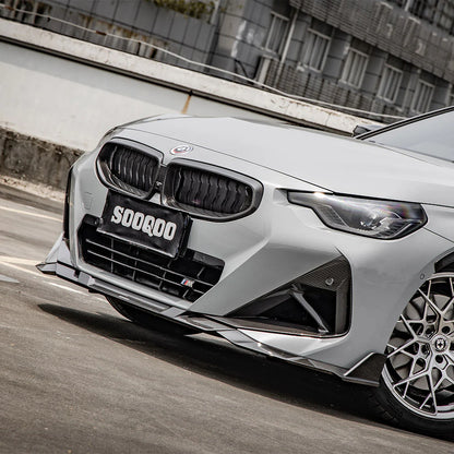 SOOQOO BMW G42 Prepreg Carbon Fiber Front Lip