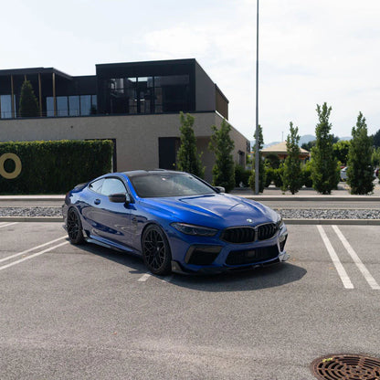 SOOQOO BMW M8 F91 F92 F93 Carbon Fiber Front Lip