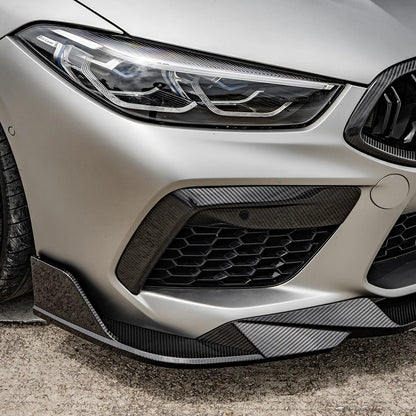 SOOQOO BMW M8 F91 F92 F93 Carbon Fiber Front Lip