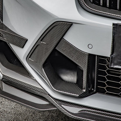 SOOQOO BMW X3M F97 X4M F98 LCI Carbon Fiber Front Duct