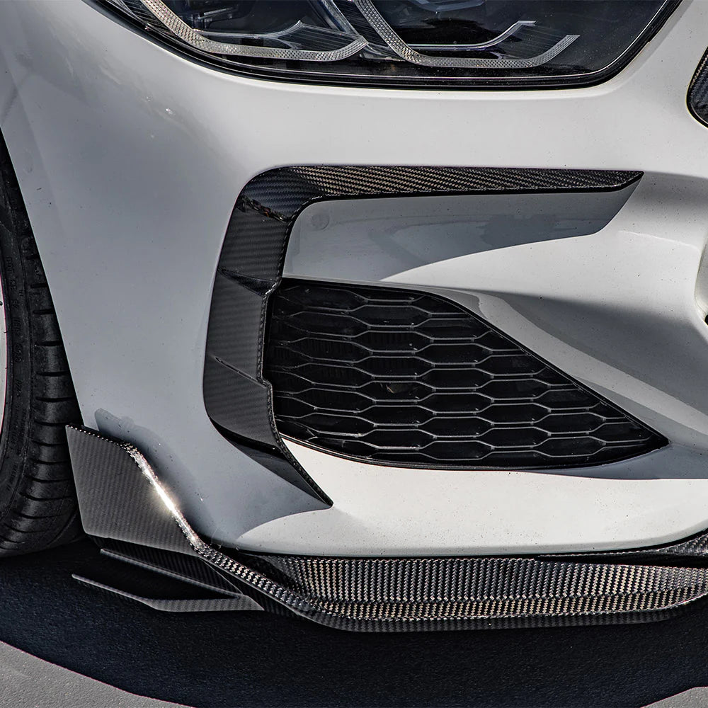 SOOQOO BMW G14 G15 G16 Prepreg Carbon Fiber Front Vent Trim