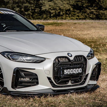 SOOQOO BMW G22 G23 Prepreg Carbon Fiber Front Vent Trim