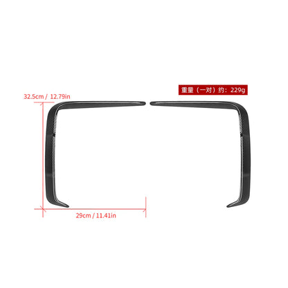 SOOQOO BMW G22 G23 Prepreg Carbon Fiber Front Vent Trim