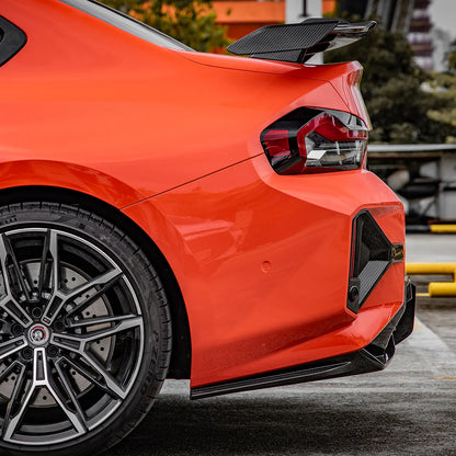 SOOQOO BMW M2 G87 Prepreg Carbon Fiber Rear Bumper Attachments