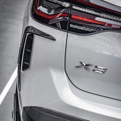 SOOQOO BMW X3 G01 LCI Carbon Fiber Rear Vent Trim