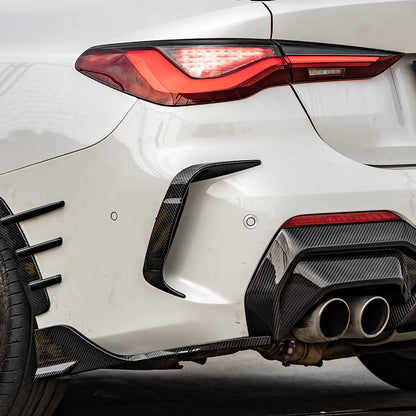 SOOQOO BMW G22 G23 Carbon Fiber Rear Vent Trim