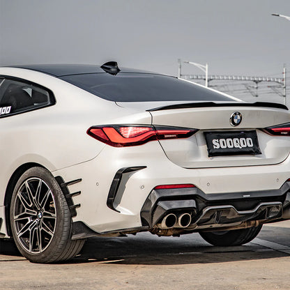 SOOQOO BMW G22 G23 Prepreg Carbon Fiber Front Side Spat