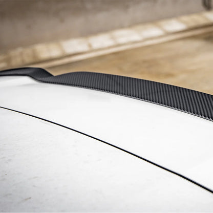 SOOQOO BMW iX3 G08 BEV X3 G01 Carbon Fiber Roof Spoiler