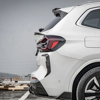 SOOQOO BMW iX3 G08 BEV X3 G01 Carbon Fiber Roof Spoiler