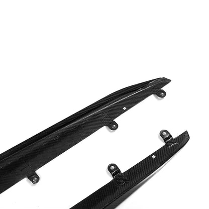SOOQOO BMW G14 G15 / M8 F91 F92 Carbon Fiber Side Skirt
