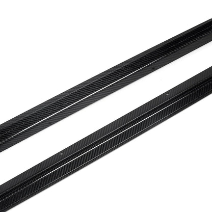 SOOQOO BMW G42 Prepreg Carbon Fiber Side Skirt