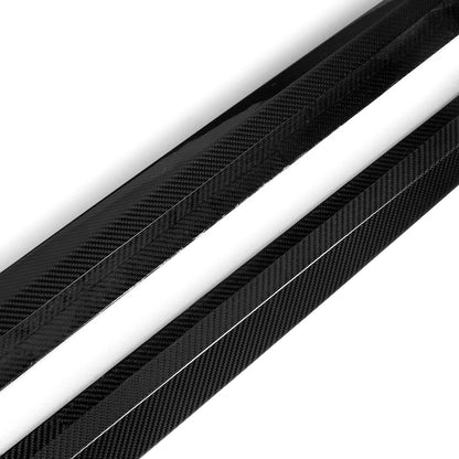 SOOQOO BMW X3M F97 X4M F98 Type-A Prepreg Carbon Fiber Side Skirt