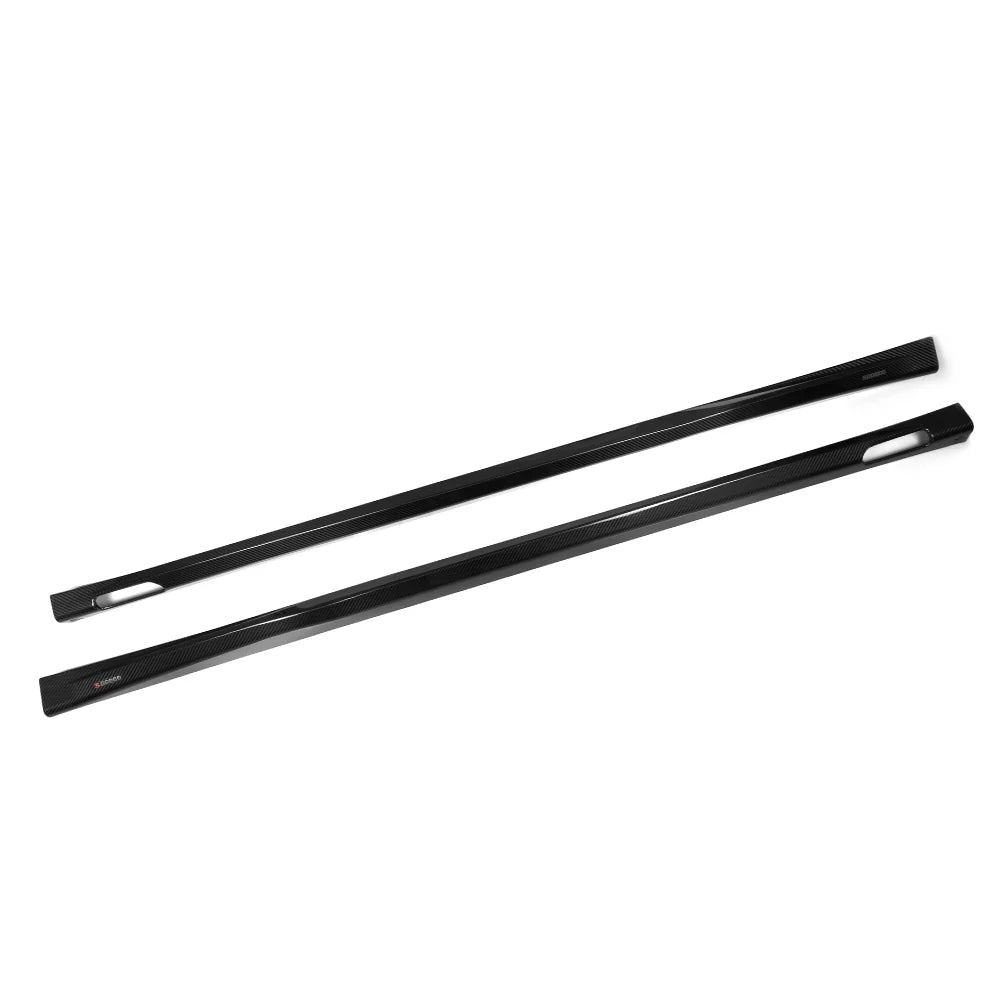 SOOQOO BMW X3M F97 X4M F98 Type-A Prepreg Carbon Fiber Side Skirt