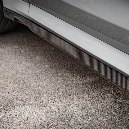 SOOQOO BMW X3M F97 X4M F98 Type-A Prepreg Carbon Fiber Side Skirt