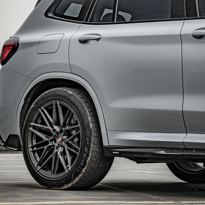 SOOQOO BMW X3M F97 X4M F98 Type-A Prepreg Carbon Fiber Side Skirt