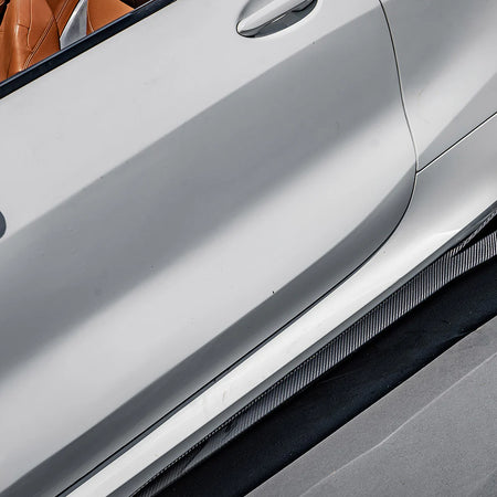 SOOQOO BMW G16 / M8 F93 Carbon Fiber Side Skirt