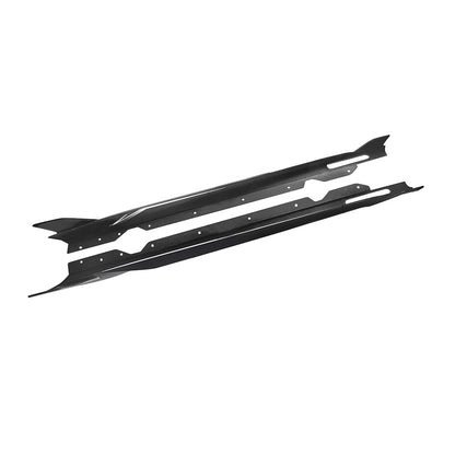 SOOQOO BMW G22 G23 Prepreg Carbon Fiber Side Skirt