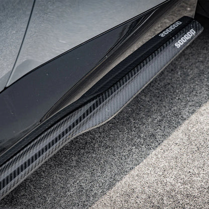 SOOQOO BMW G42 Prepreg Carbon Fiber Side Skirt