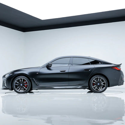 SOOQOO BMW i4 G26 BEV Carbon Fiber Side Skirt