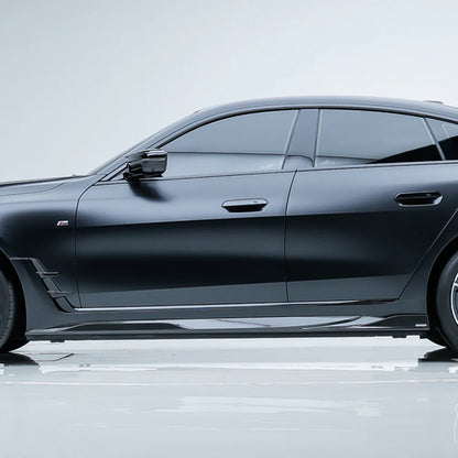 SOOQOO BMW i4 G26 BEV Carbon Fiber Side Skirt