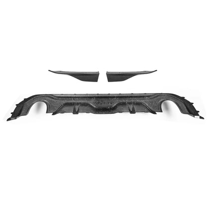 SOOQOO BMW G26 Prepreg Carbon Fiber Single Tip Diffuser