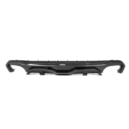 SOOQOO BMW G26 Prepreg Carbon Fiber Single Tip Diffuser
