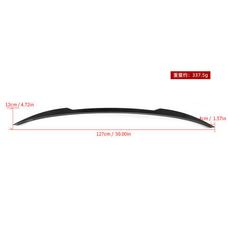 SOOQOO BMW M3 G81 Carbon Fiber Spoiler