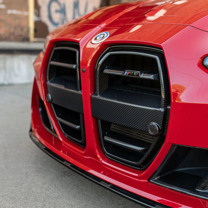 SOOQOO BMW M3 G80 G81 M4 G82 G83 Carbon Fiber SQ-V Front Grill
