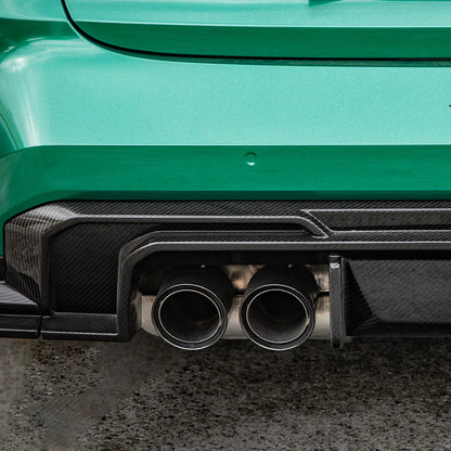 SOOQOO BMW M4 G82 G83 Type-A Prepreg Carbon Fiber Rear Diffuser Set