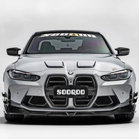 SOOQOO BMW M3 G80 M4 G82 Type-A Prepreg Carbon Fiber Front Lip