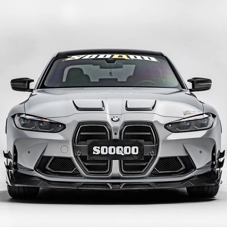 SOOQOO BMW M3 G80 M4 G82 Type-A Prepreg Carbon Fiber Front Lip