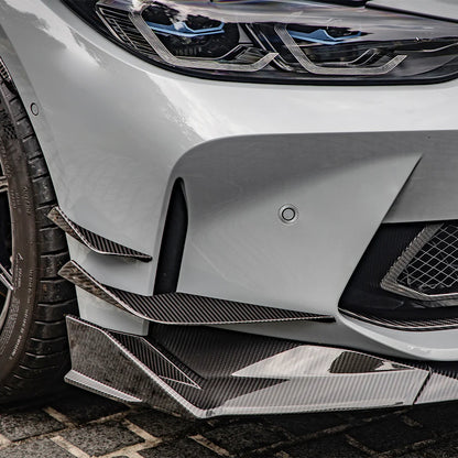 SOOQOO BMW M3 G80 M4 G82 Type-A Prepreg Carbon Fiber Front Lip