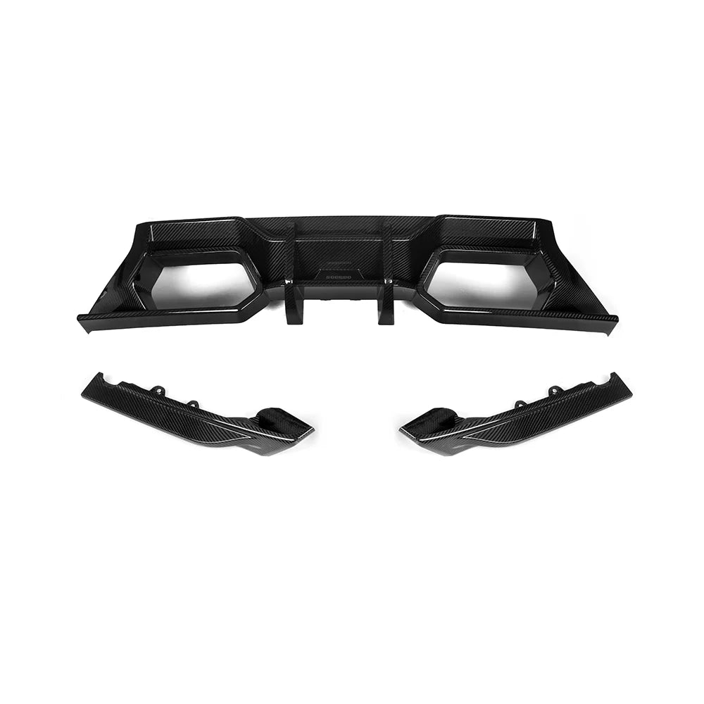SOOQOO BMW M2 G87 Type-A Prepreg Carbon Fiber Rear Diffuser