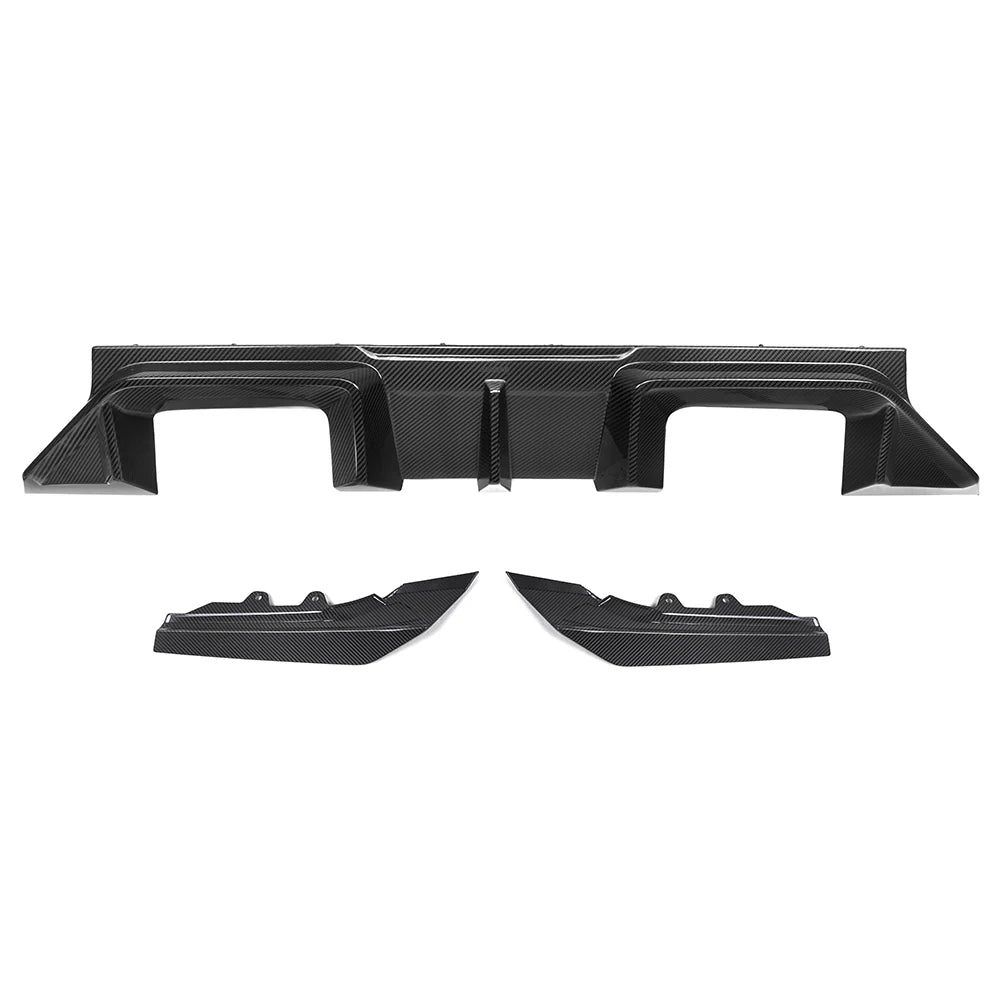 SOOQOO BMW M2 G87 Type-B Prepreg Carbon Fiber Rear Diffuser