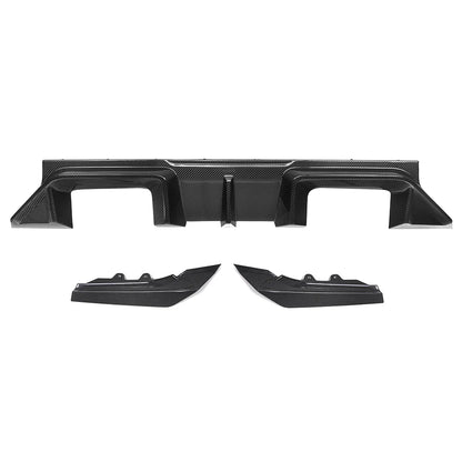 SOOQOO BMW M2 G87 Type-B Prepreg Carbon Fiber Rear Diffuser