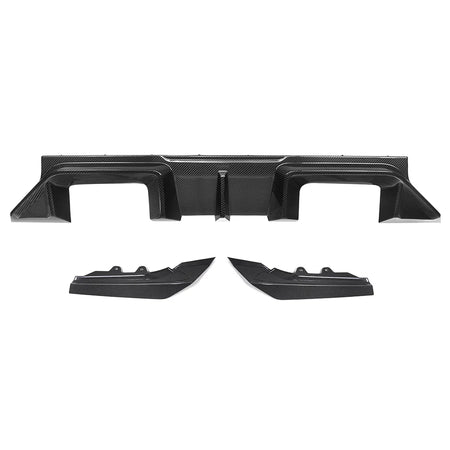 SOOQOO BMW M2 G87 Type-B Prepreg Carbon Fiber Rear Diffuser