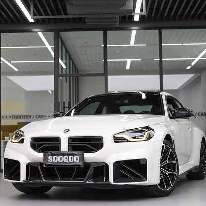 SOOQOO BMW M2 G87 Type-B Prepreg Carbon Fiber Front Grill
