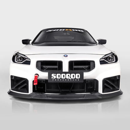 SOOQOO BMW M2 G87 Type-C Prepreg Carbon Fiber Front Lip