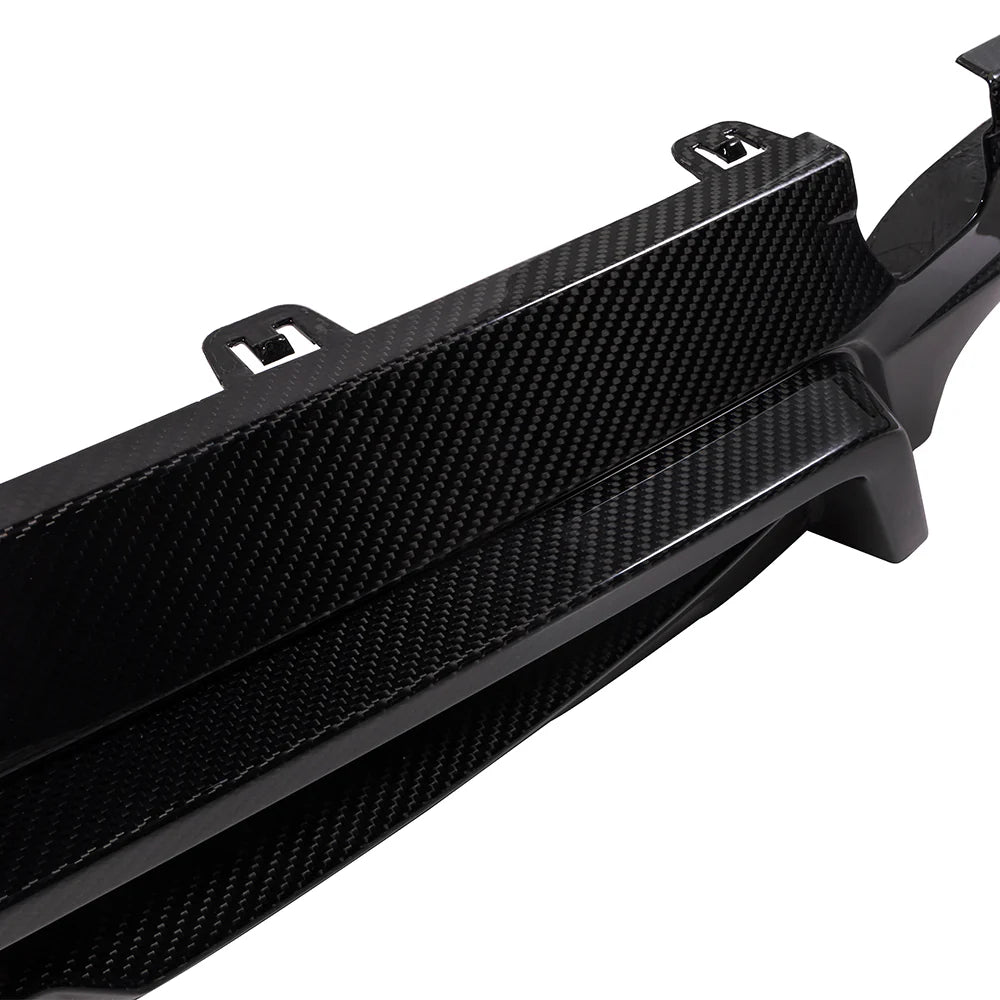 SOOQOO BMW X5M F95 LCI Prepreg Carbon Fiber Diffuser