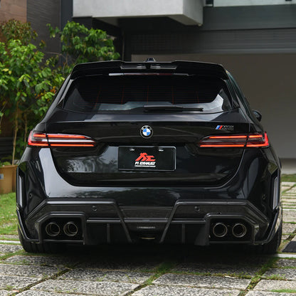 SOOQOO BMW M5 G99 Prepreg Carbon Fiber Roof Spoiler