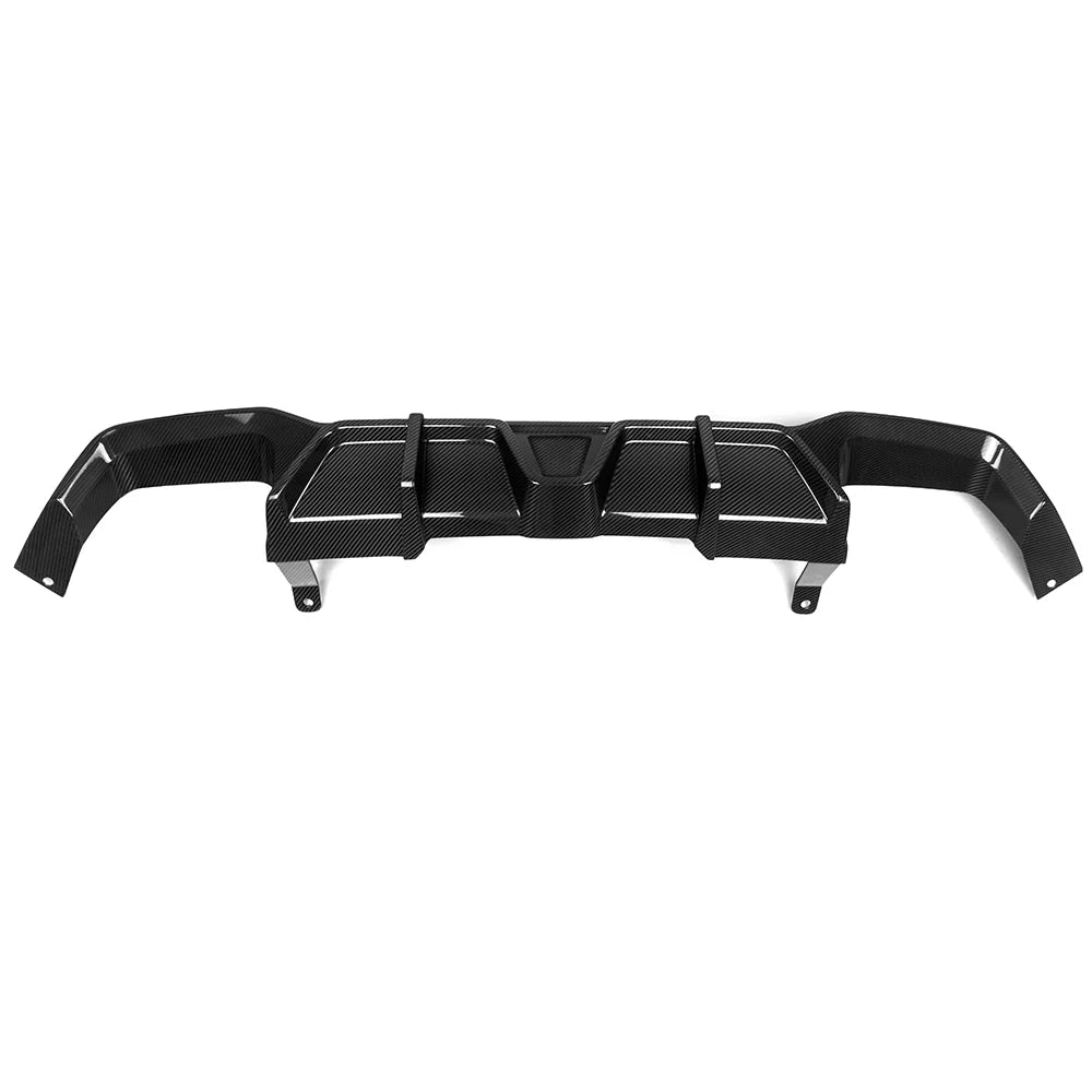SOOQOO BMW X4M F98 LCI Prepreg Carbon Fiber Rear Diffuser